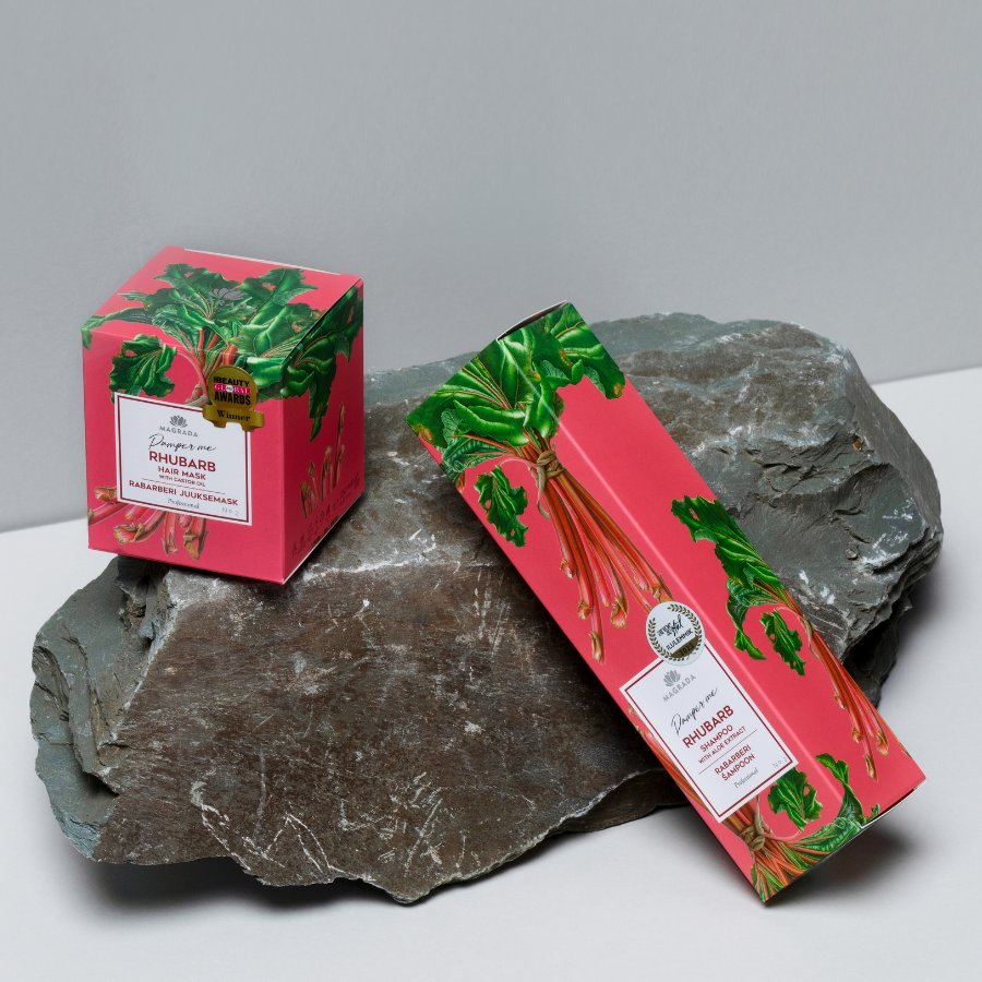 Rhubarb Shampoo With Aloe Extract - 250 ml