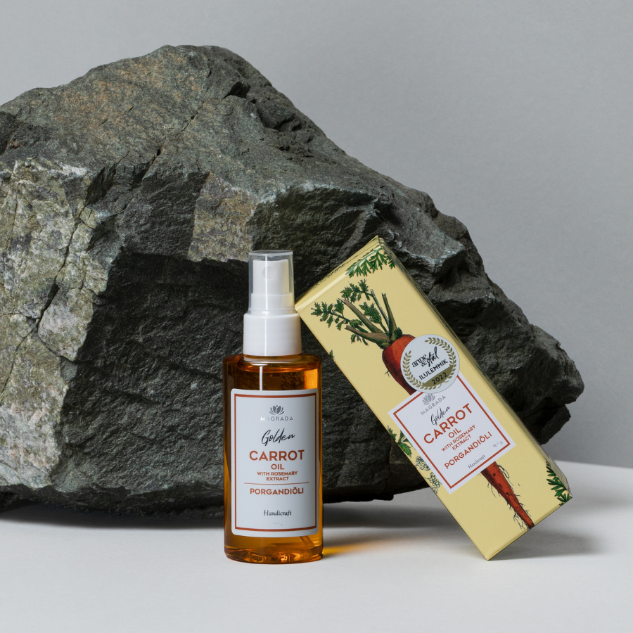 Morotsolja med Rosmarin â För Lyster & Glow, 75ml - NordiskaSkatter Default Title Magrada Organic Cosmetics