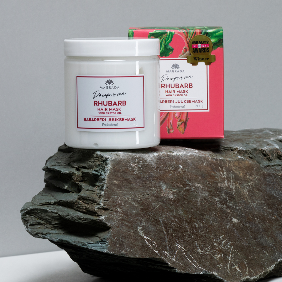 Hårinpackning med Castor Oil - 250 ml - NordiskaSkatter hair mask with castor oil Default Title Magrada Organic Cosmetics