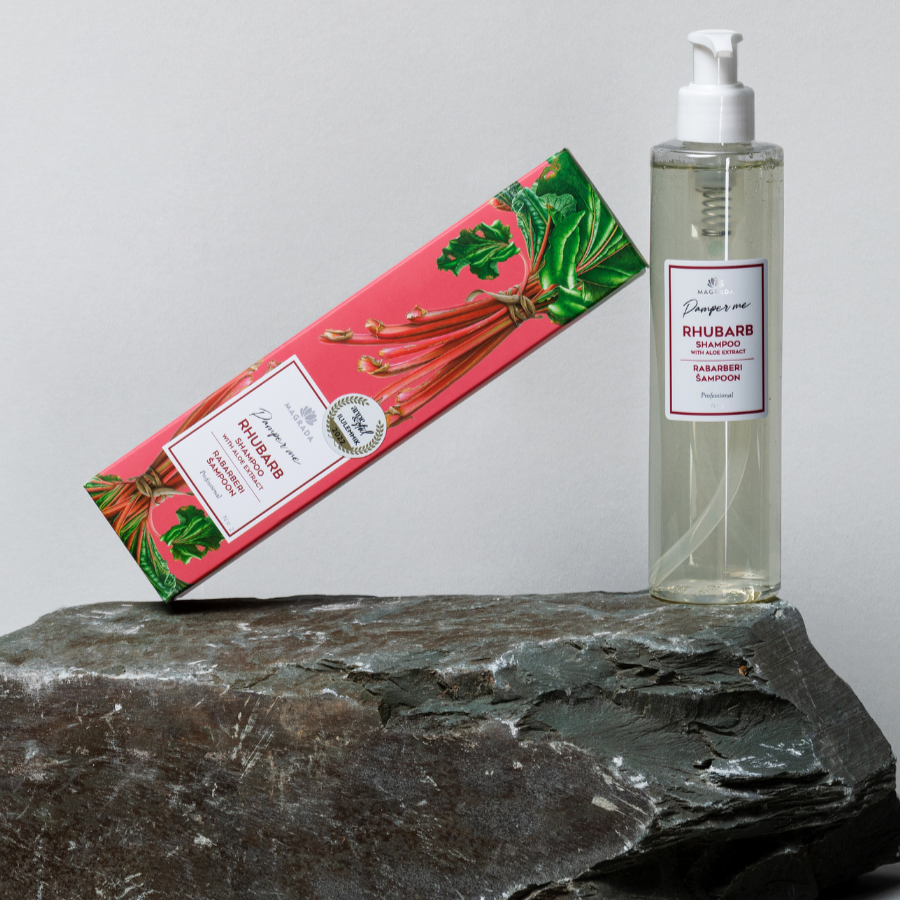 Rhubarb Shampoo With Aloe Extract - 250 ml