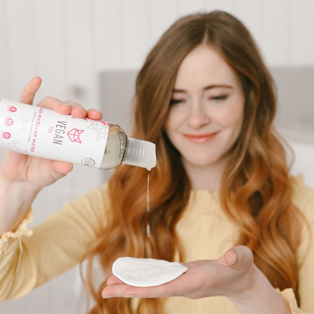 Rosenvatten Micellärvatten, 200 ml - NordiskaSkatter Face wash Default Title Vegan Fox