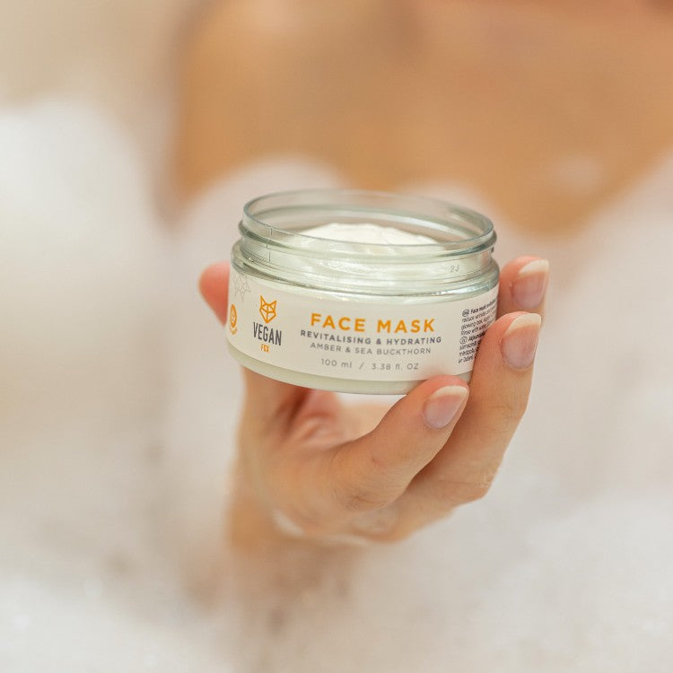 Hydrating Face Mask, 100 ml - NordiskaSkatter Revitalising & Hydrating Face Mask Default Title Vegan Fox