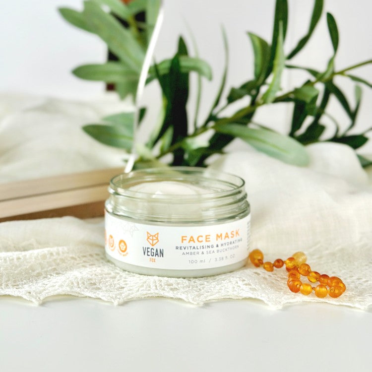 Hydrating Face Mask, 100 ml - NordiskaSkatter Revitalising & Hydrating Face Mask Default Title Vegan Fox