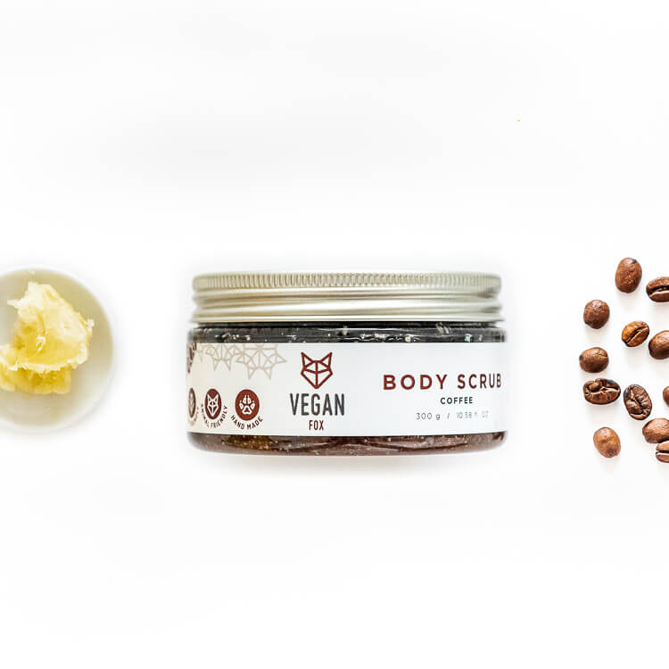 Kaffe Body Scrub – 300 g - NordiskaSkatter Default Title Vegan Fox