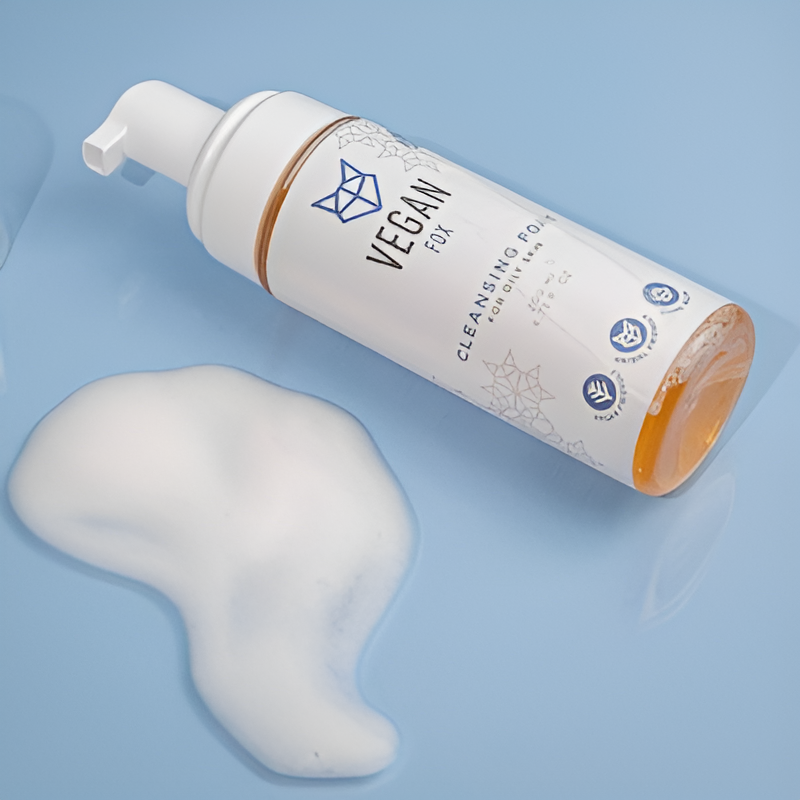 Rengöringsskum för Fet och Kombinerad Hud, 200 ml - NordiskaSkatter Default Title Vegan Fox