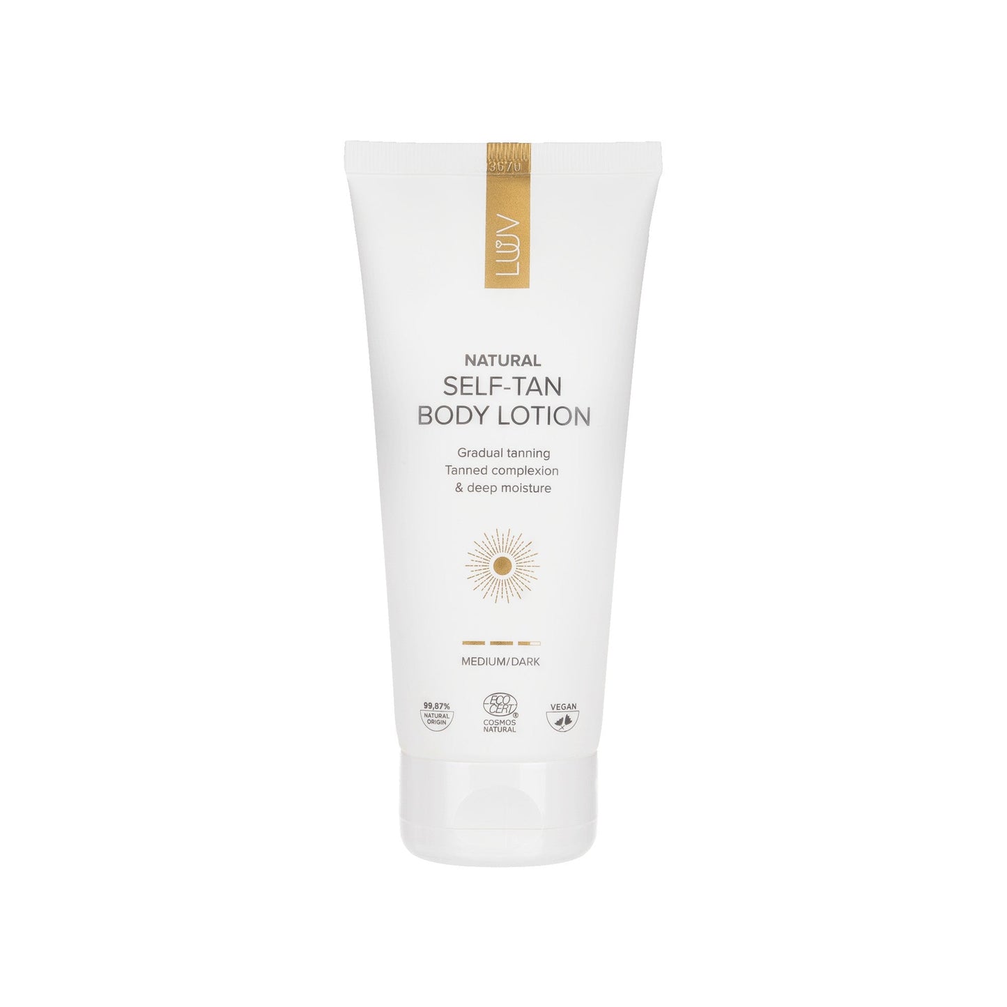 Self-Tanning Body Lotion Medium/Dark COSMOS, 200ml