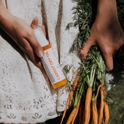 Natural Carrot Dry Oil With Aloe Vera, 100ml
