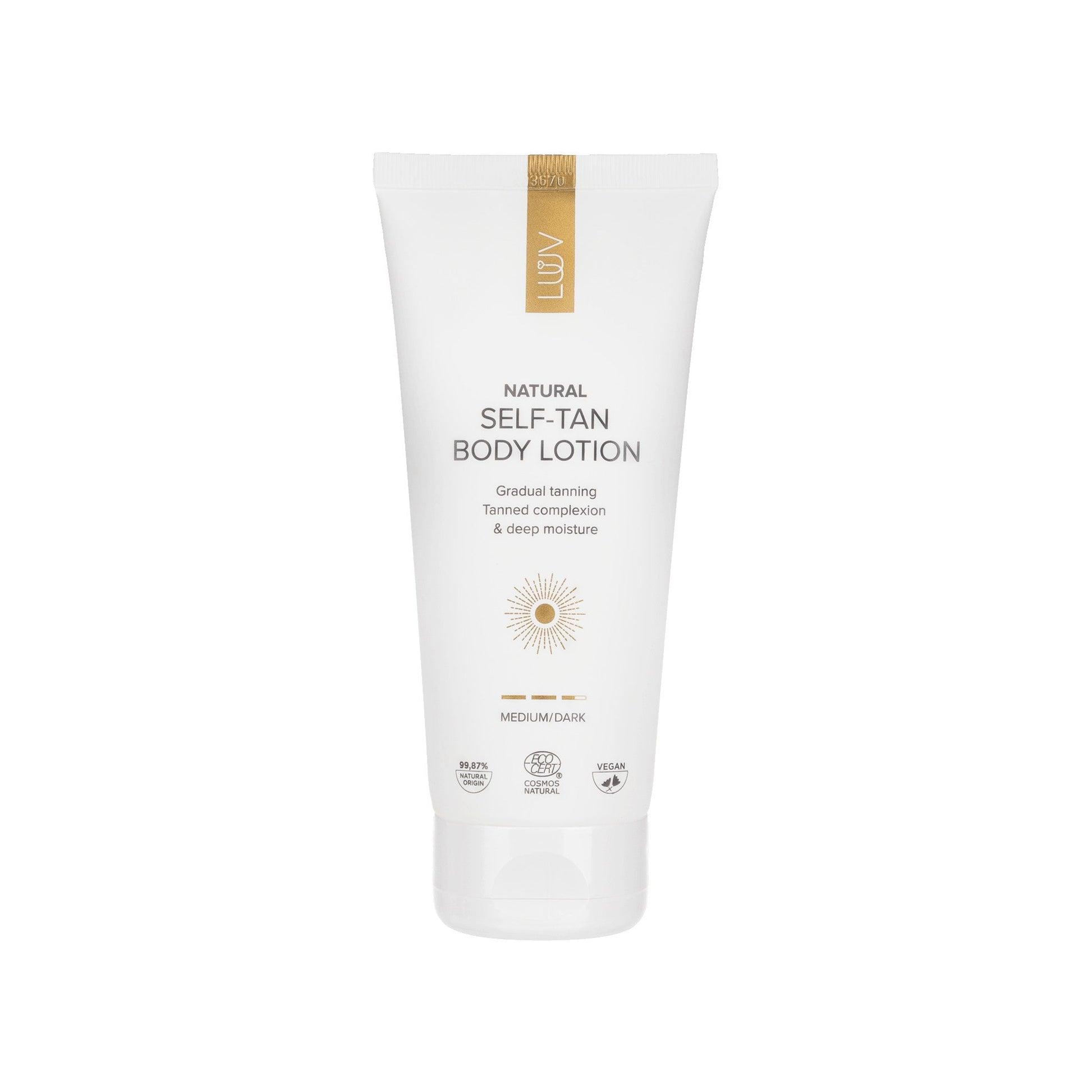 Self-Tanning Body Lotion Medium/Dark COSMOS, 200ml